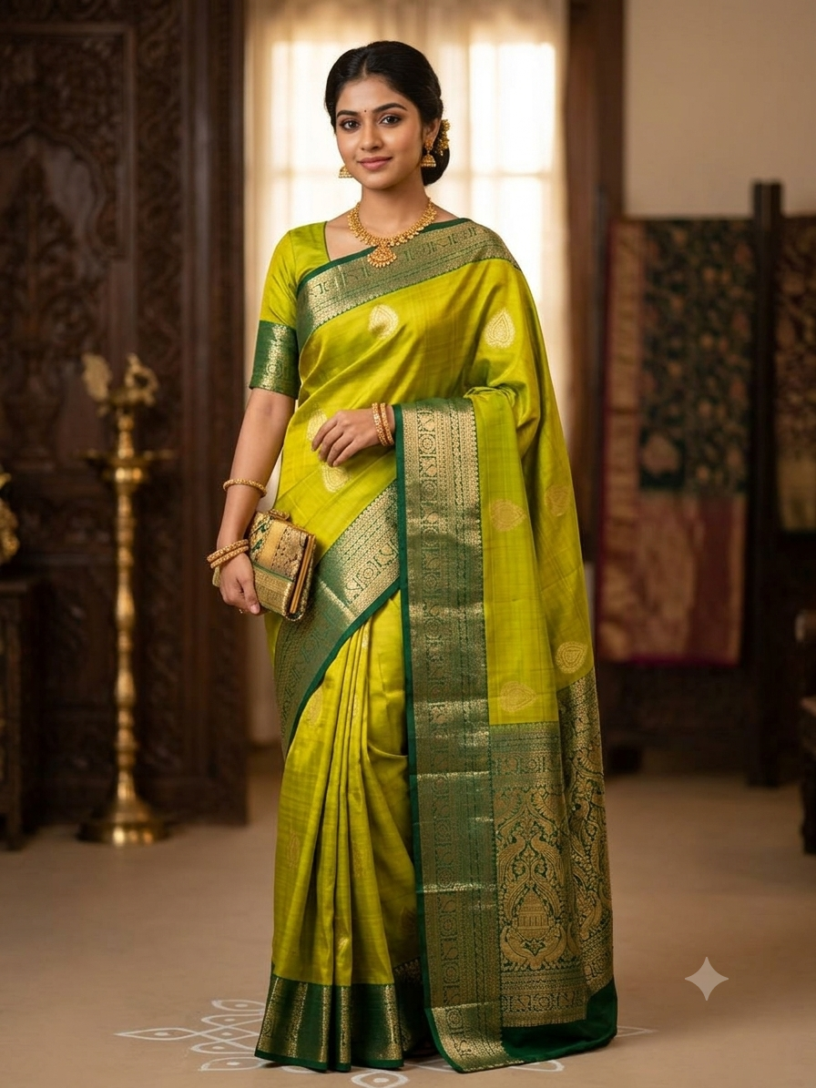 Pure Kanchipuram Silk Saree