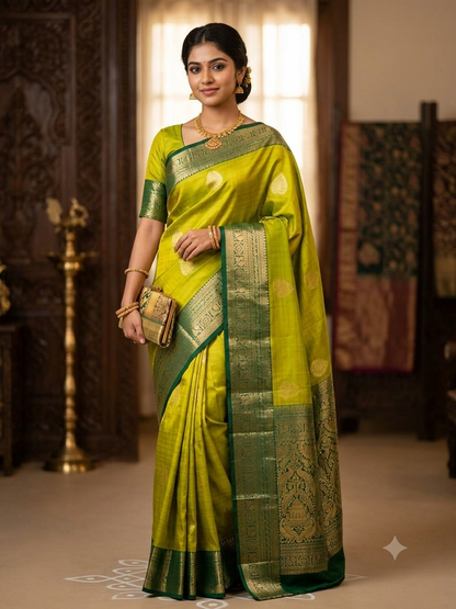 Pure Kanchipuram Silk Saree