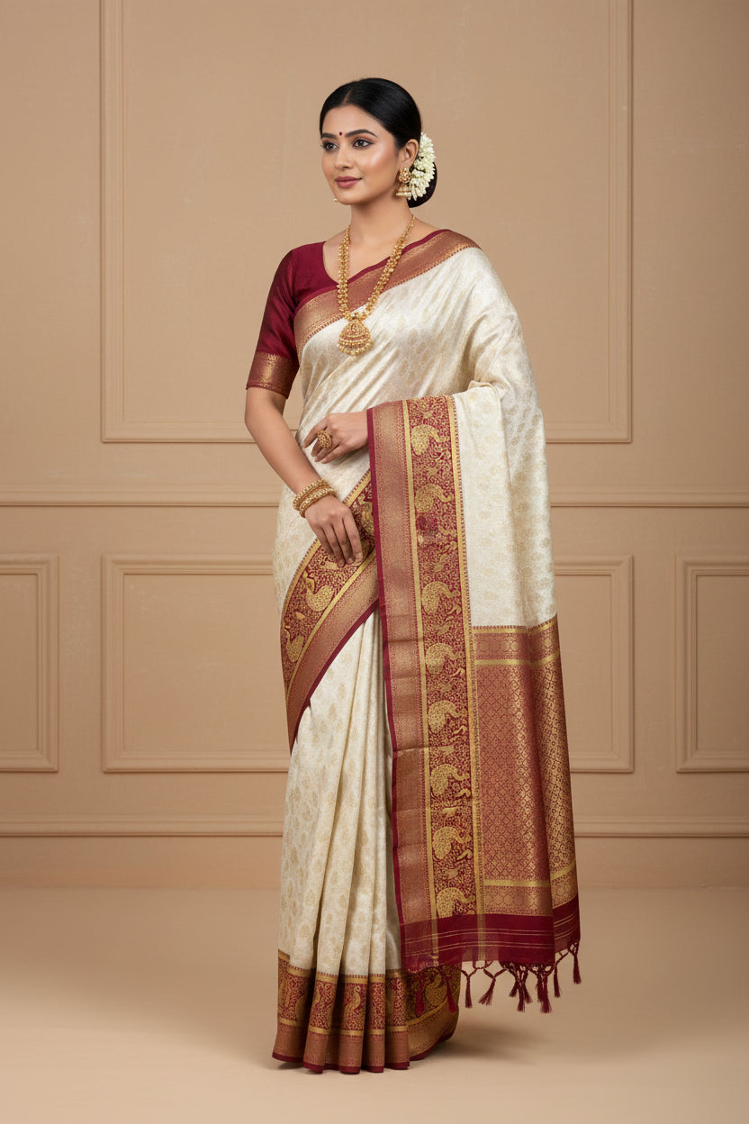 Pure Kanchipuram SIlk Saree