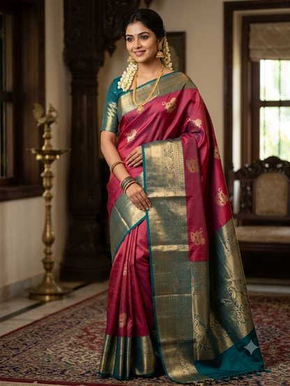 Pure Kanchipuram Silk Saree