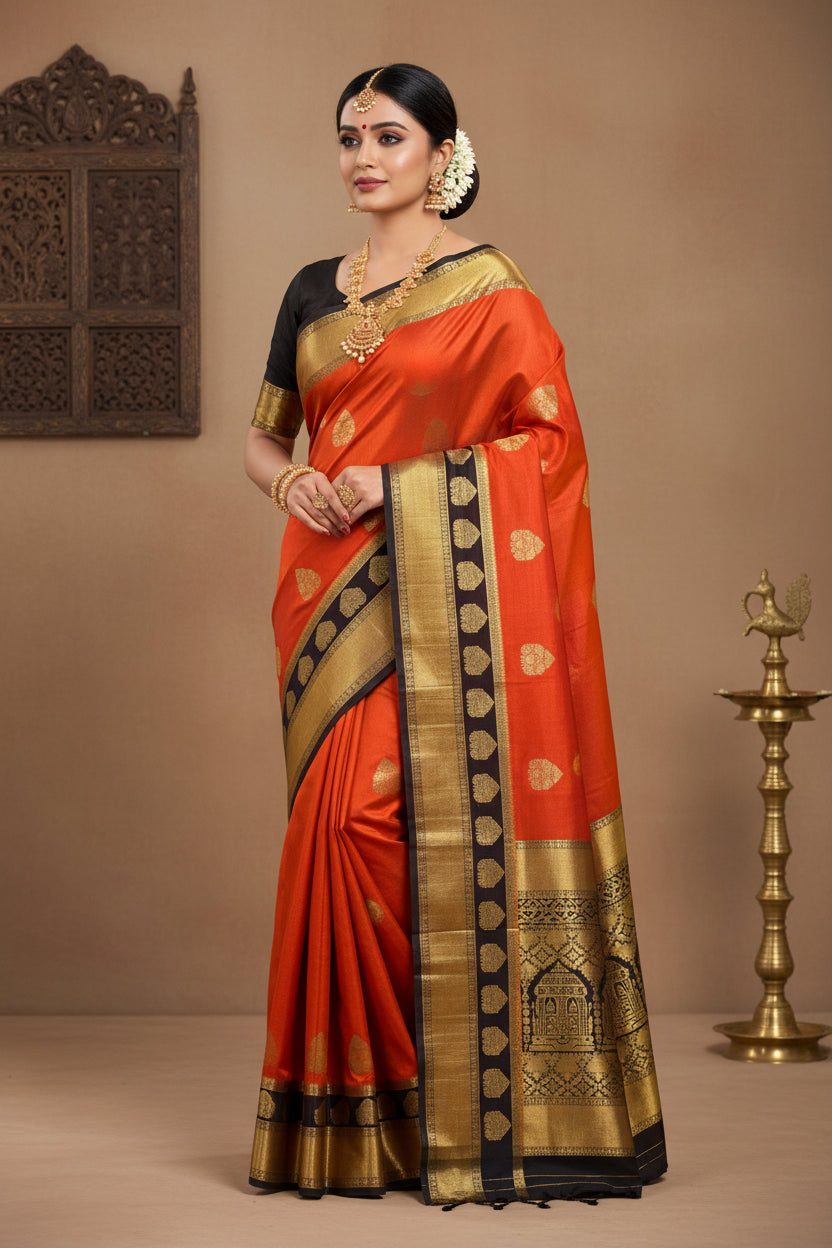 Pure Mysore Silk Saree.