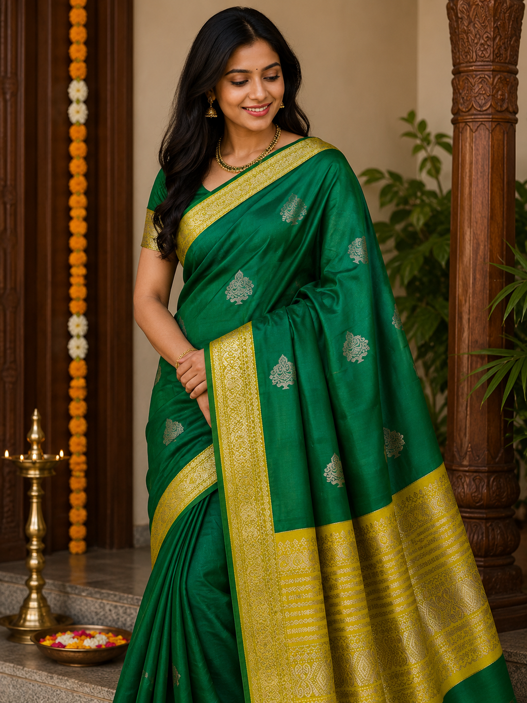 Pure Kanchipuram Silk Saree