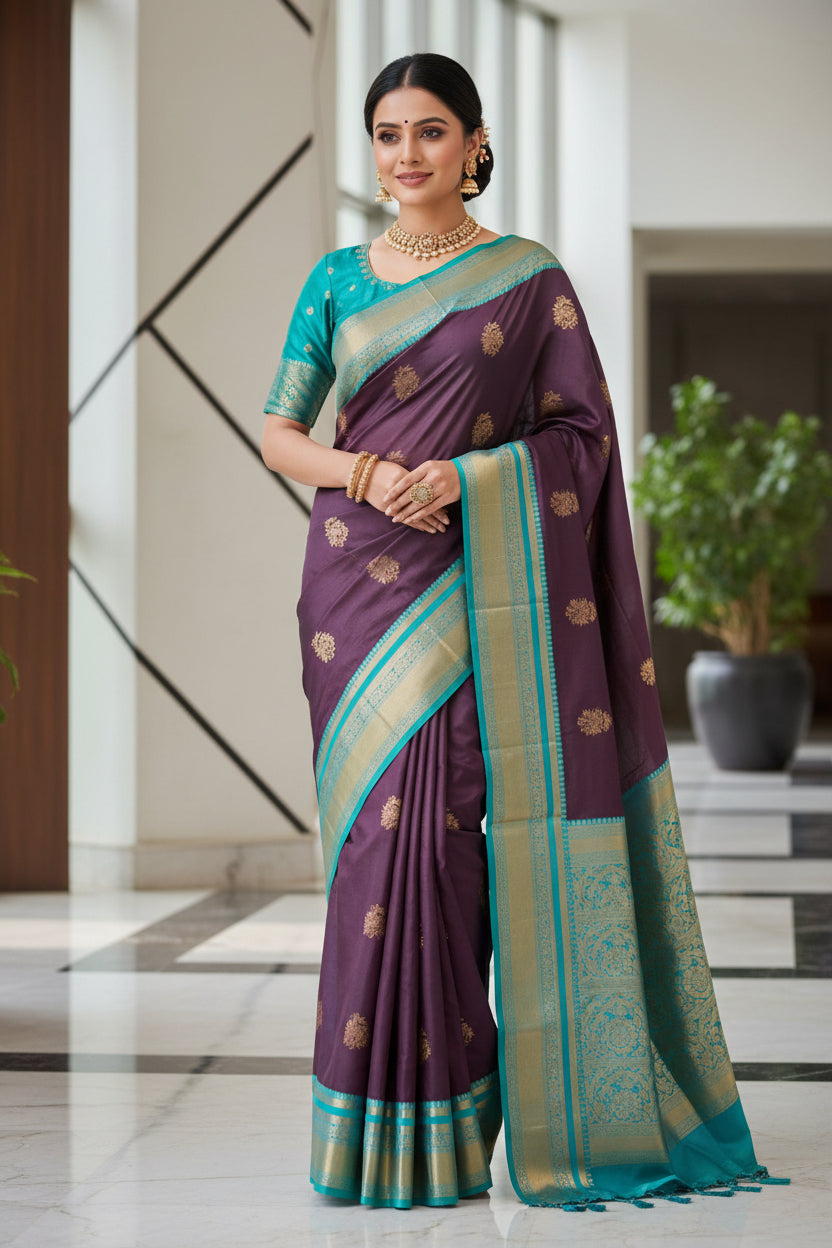 Pure Kanchipuram Silk Saree