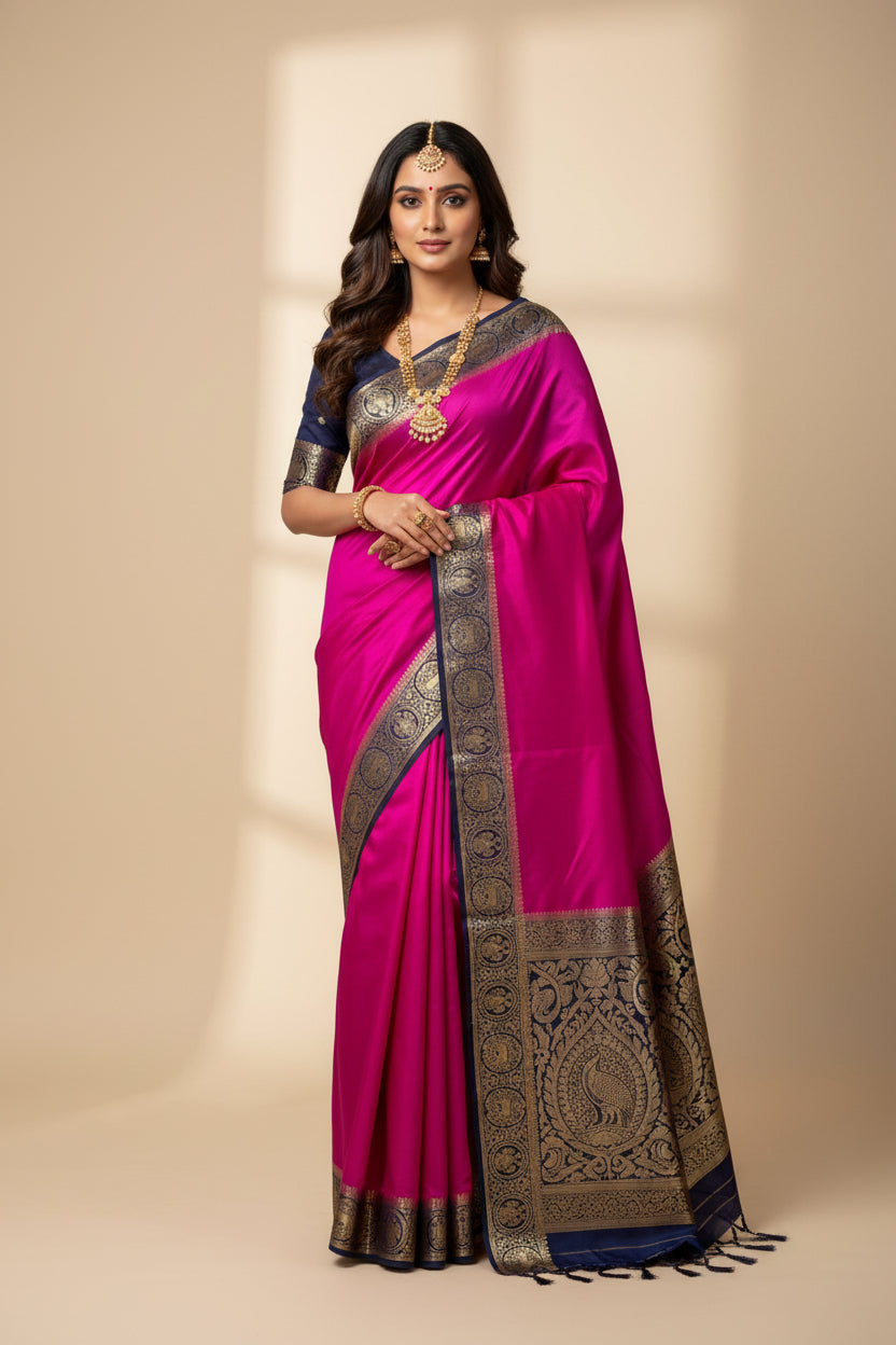 Artificial / Mix Crape Sarees