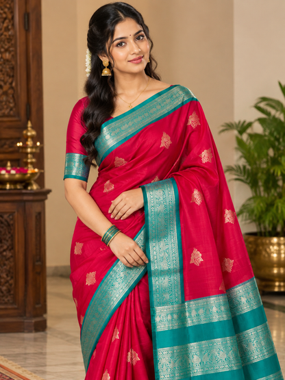 Pure Kanchipuram Silk Saree