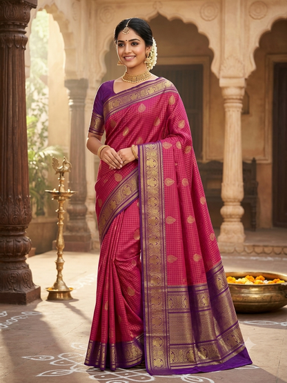 Pure Kanchipuram Silk Saree