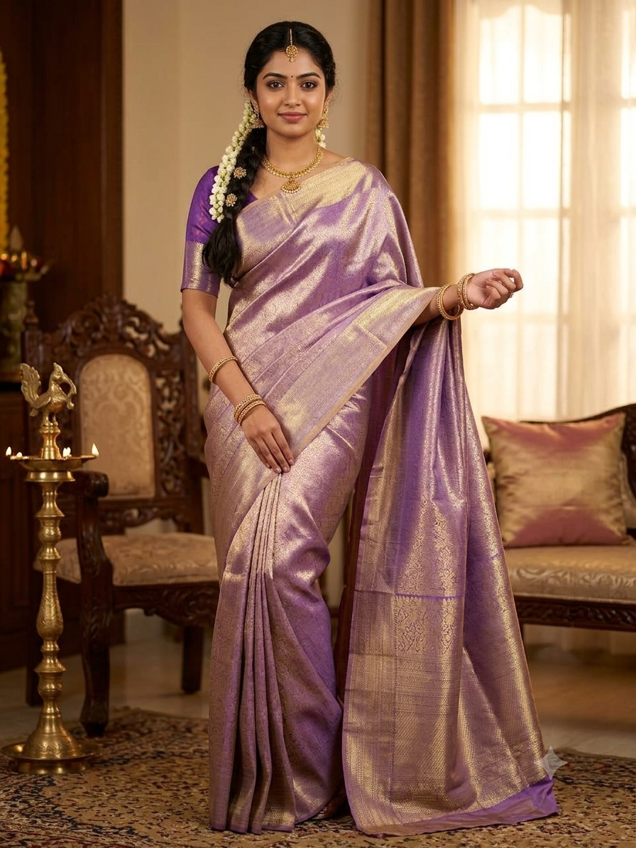 Pure Kanchipuram Silk Saree