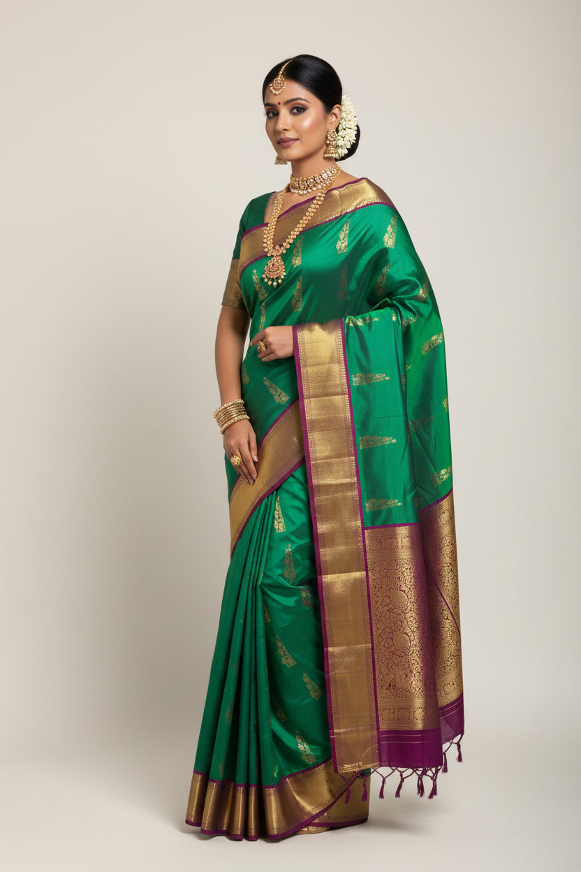 Pure Kanchipuram Silk Saree