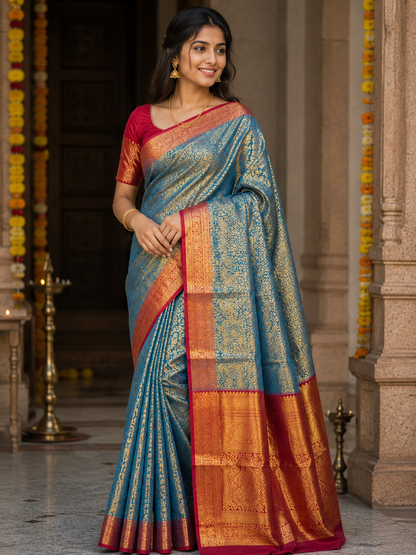 Pure Kanchipuram SIlk Saree