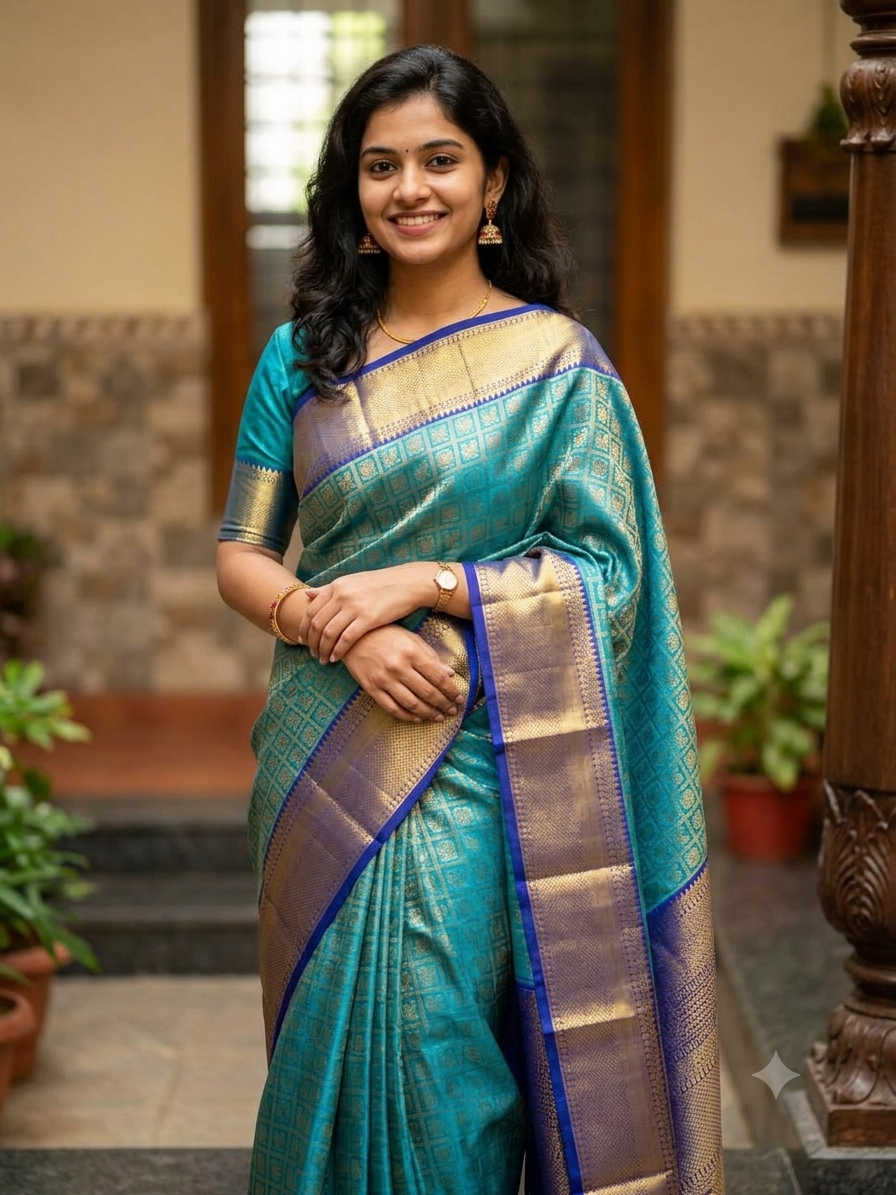 Pure Kanchipuram Silk Saree