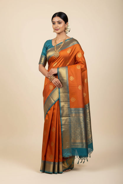Kanchi Mix Silk Saree