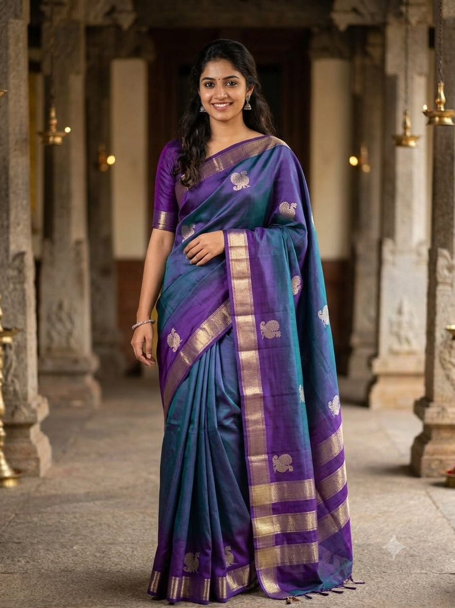 Pure Kanchipuram Silk Saree
