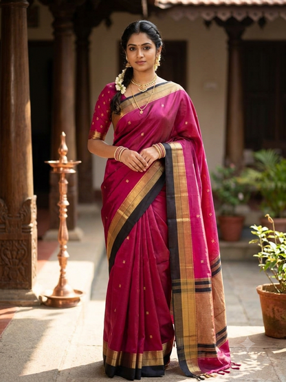 Kanchi Mix Silk Saree