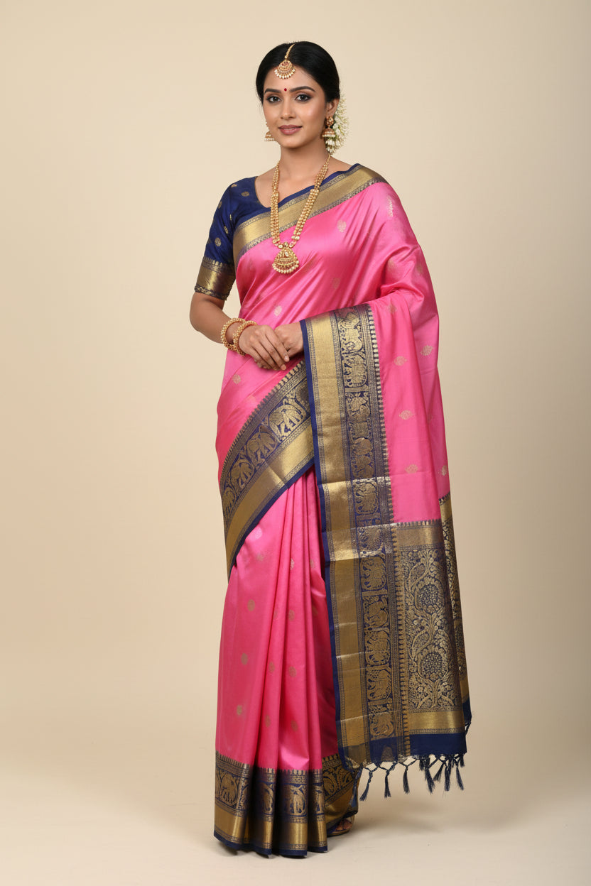 Pure Kanchipuram Silk Saree