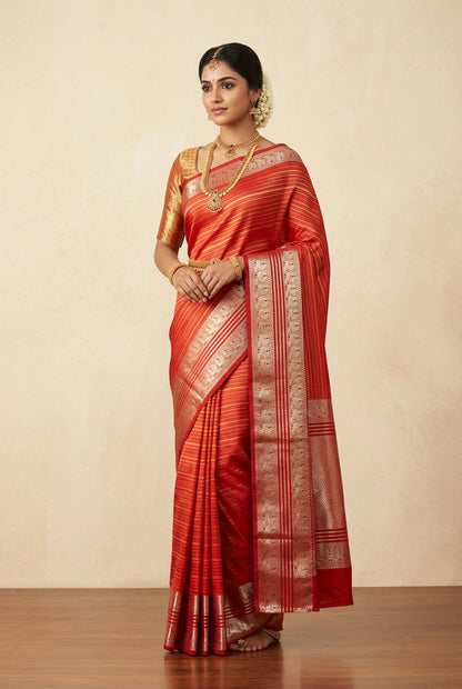 Kanchi Mix Silk Saree