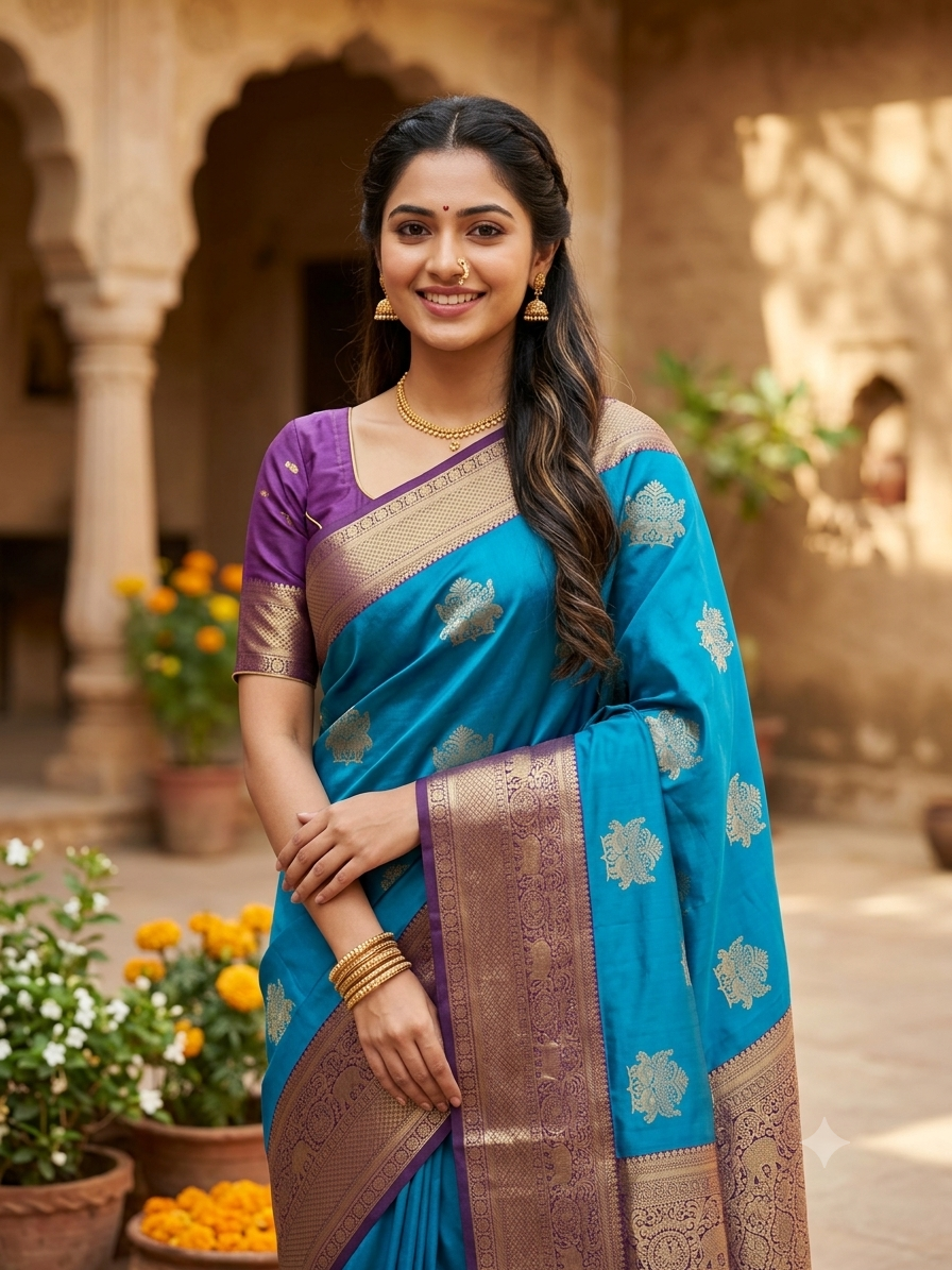 Pure Kanchipuram Silk Saree