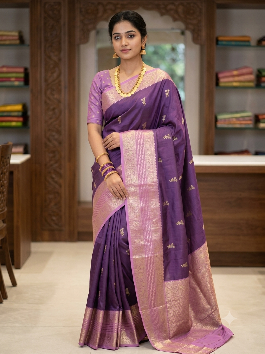 Kanchi Mix Silk Saree