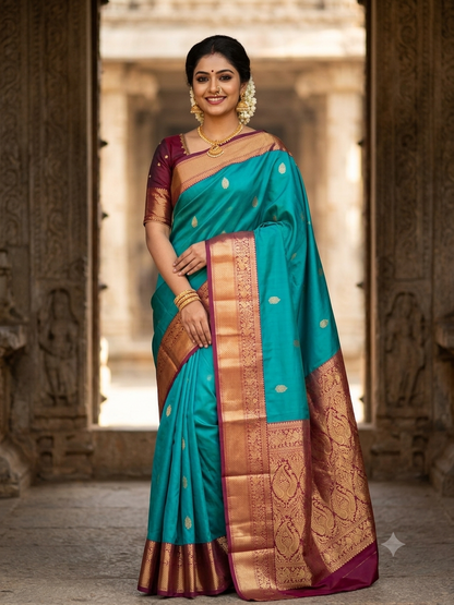 Pure Kanchipuram Silk Saree
