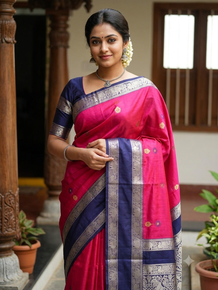 Pure Kanchipuram Silk Saree