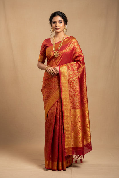 Raw Silk Saree.