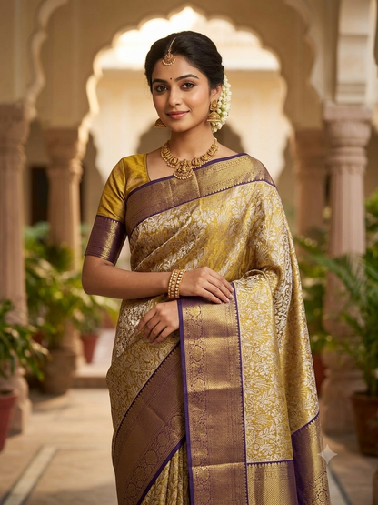 Pure Kanchipuram Silk Saree