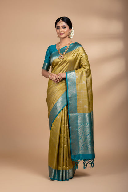 Kanchi Mix Silk Saree