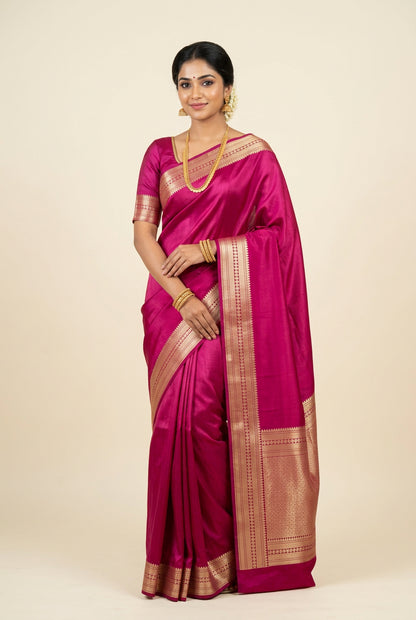 Pure Mysore Silk Saree.