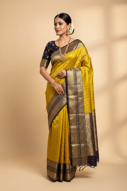 Kanchi Mix Silk Saree