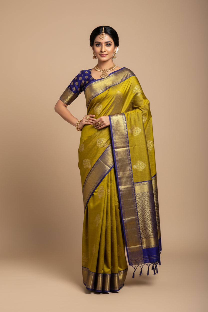 Pure Kanchipuram Silk Saree