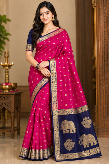 Artificial / Mix Crape Sarees
