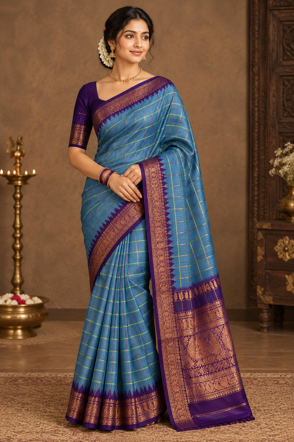 Pure Cotton Silk Saree