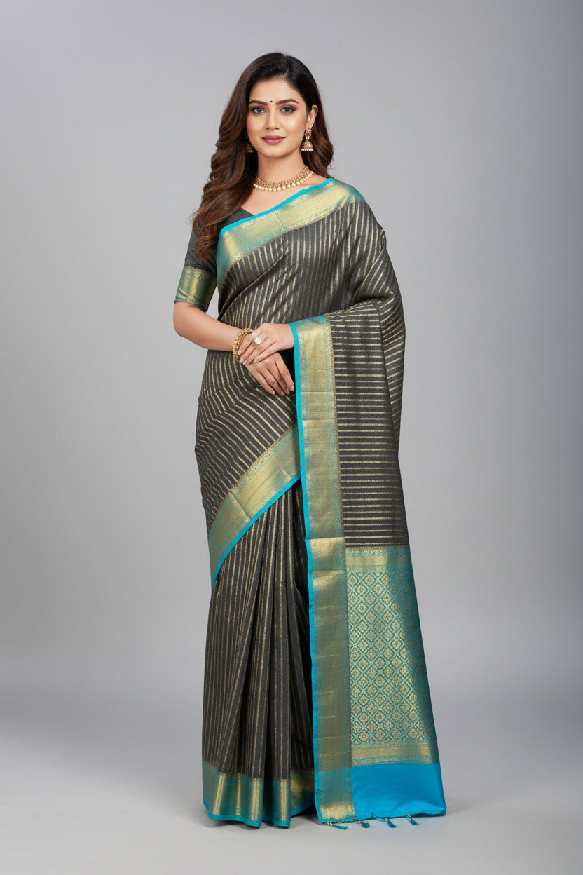 Pure Mysore Silk Saree.