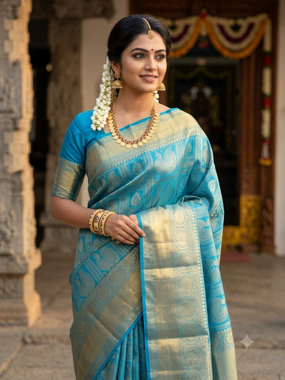 Pure Kanchipuram Silk Saree