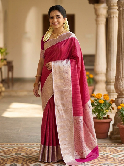 Pure Kanchipuram Silk Saree