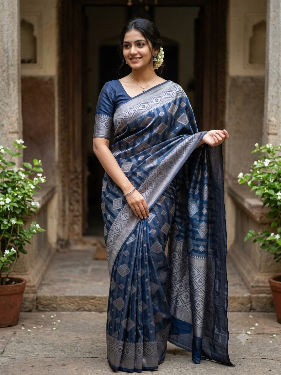 Pure Cotton Silk Saree