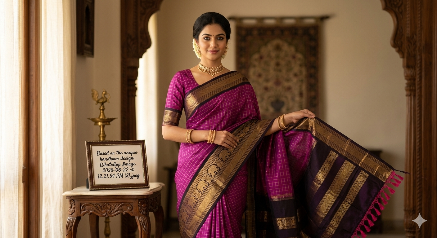 Pure Kanchipuram Silk Saree