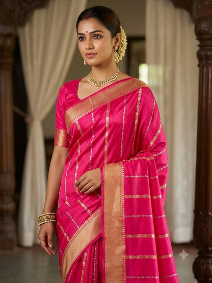 Pure Mysore Silk Saree.