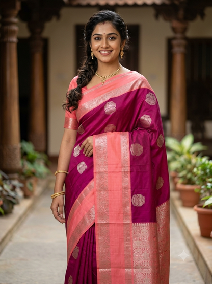 Pure Kanchipuram Silk Saree