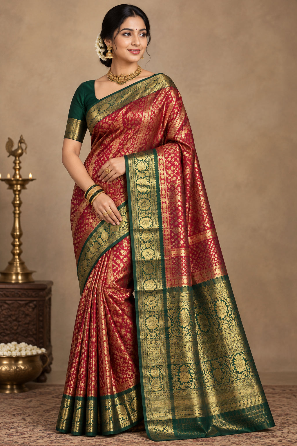 Pure Kanchipuram Silk Saree