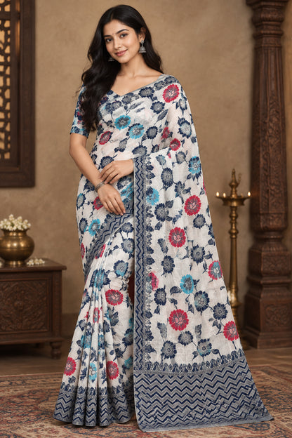 Pure Cotton Silk Saree