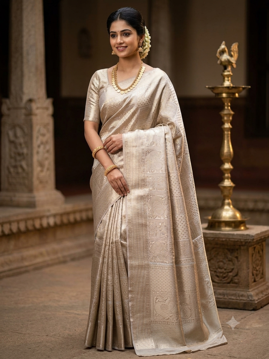 Pure Kanchipuram Silk Saree