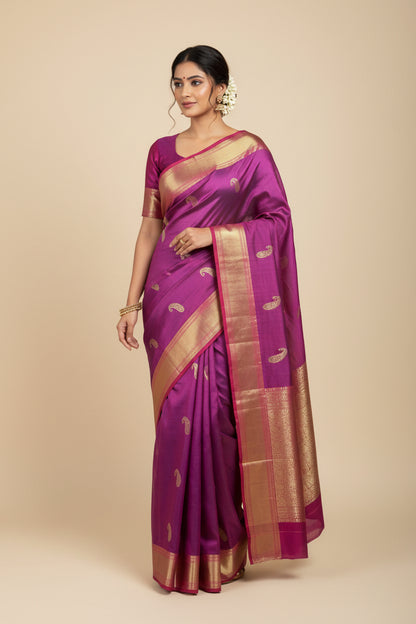 Pure Kanchipuram Silk Saree