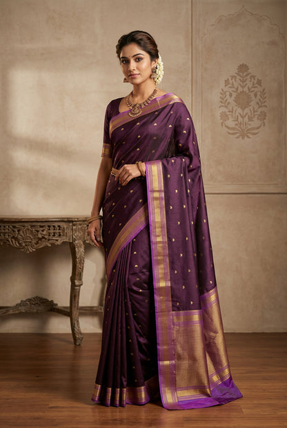 Pure Mysore Silk Saree.
