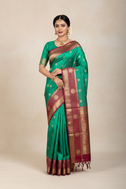 Pure Kanchipuram Silk Saree