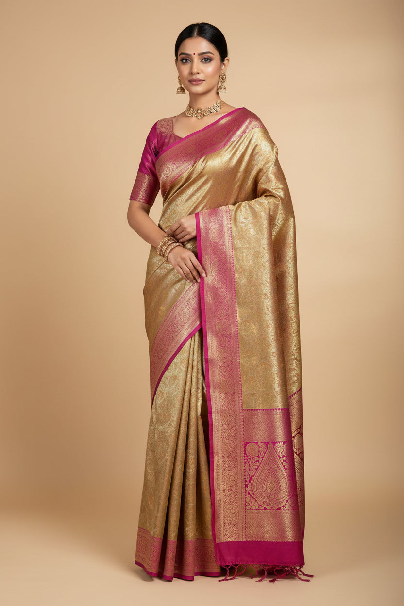 Pure Kanchipuram Silk Saree