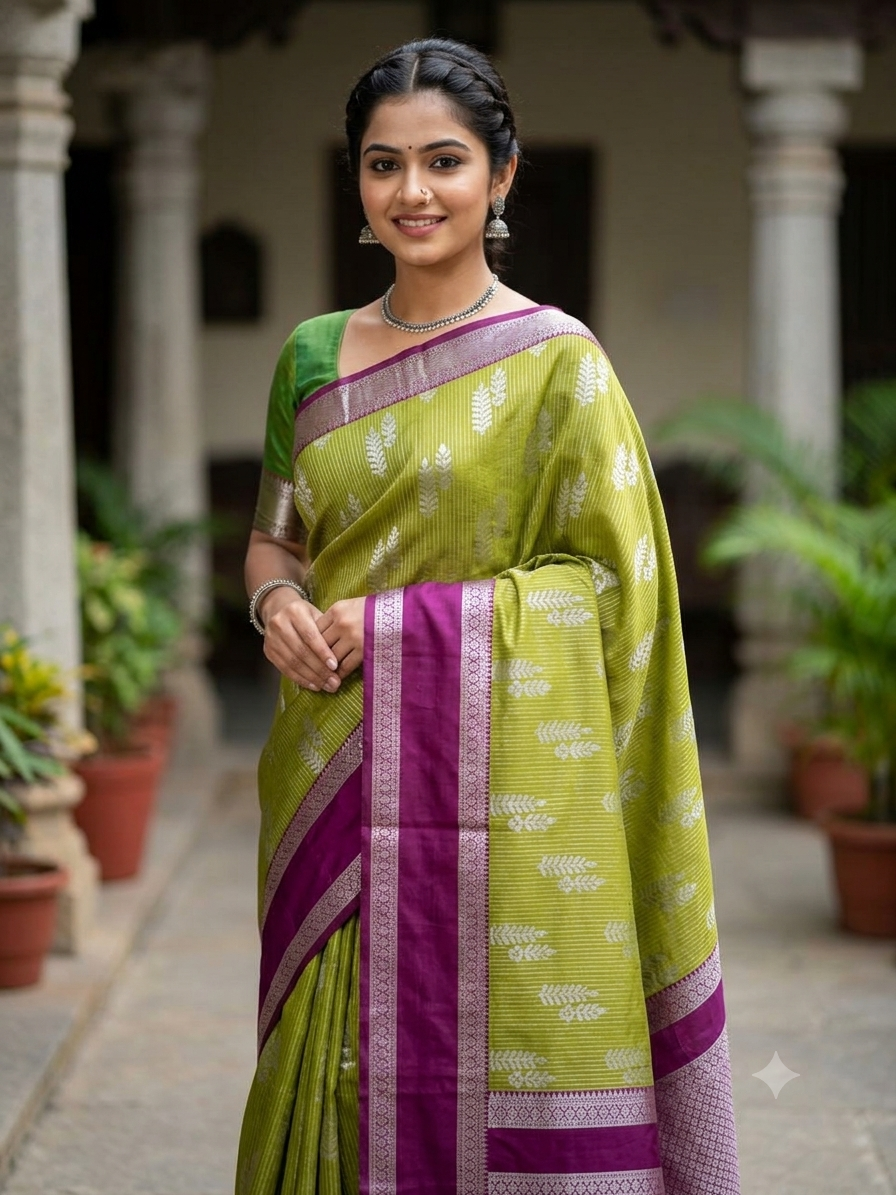 Mix Soft Silk Saree