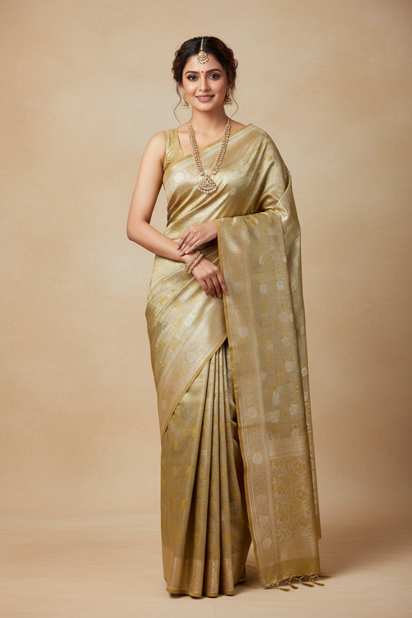 Kanchi Mix Silk Saree