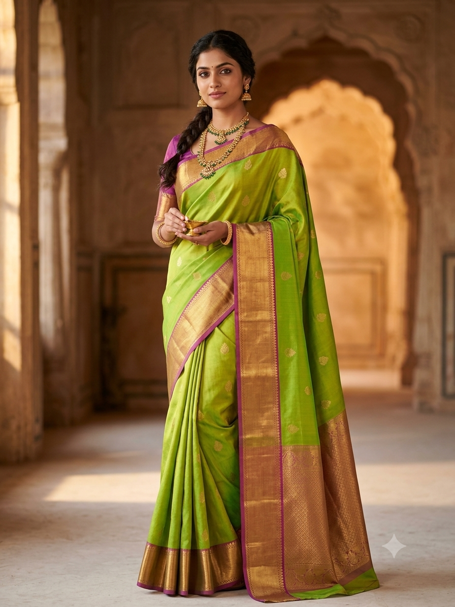 Pure Kanchipuram Silk Saree