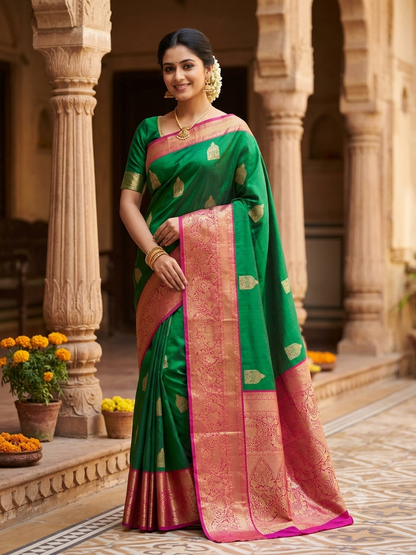 Pure Kanchipuram Silk Saree