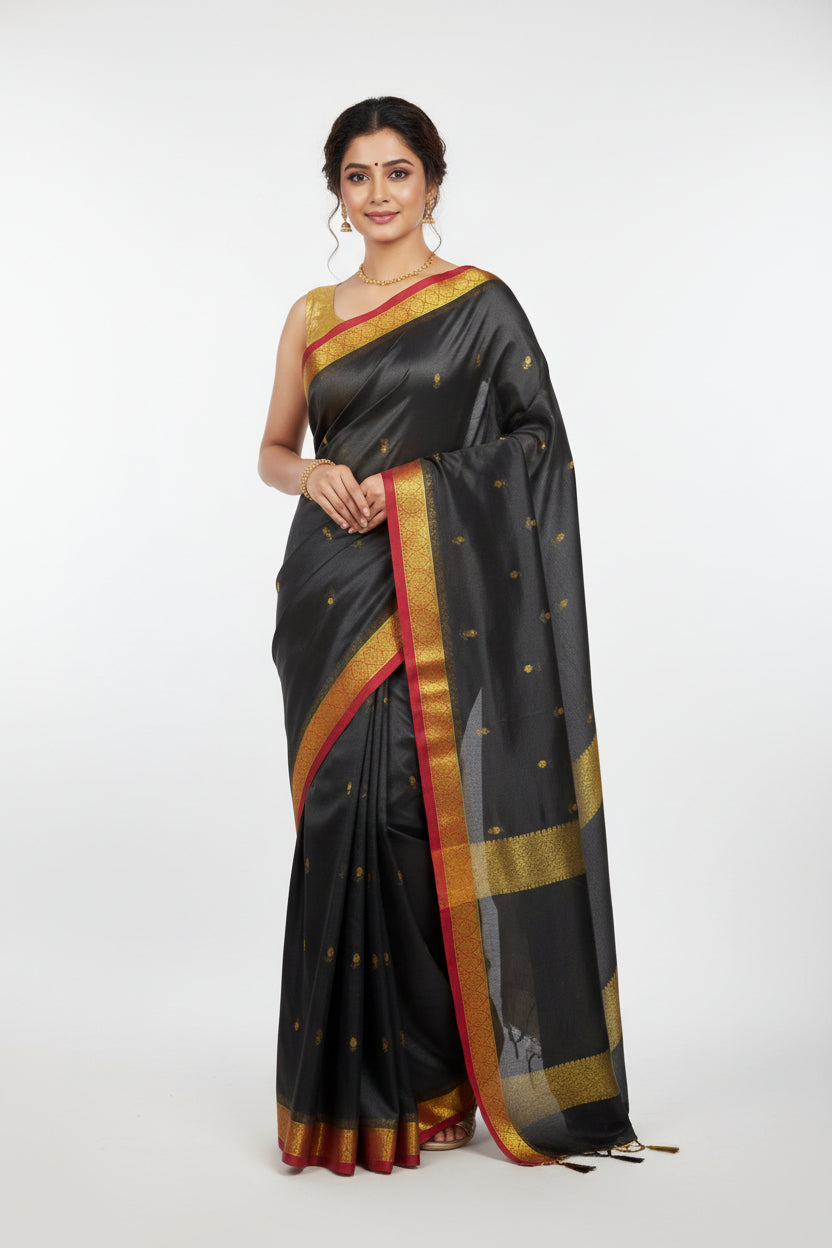 Pure Mysore Silk Saree ( 60 Grams )